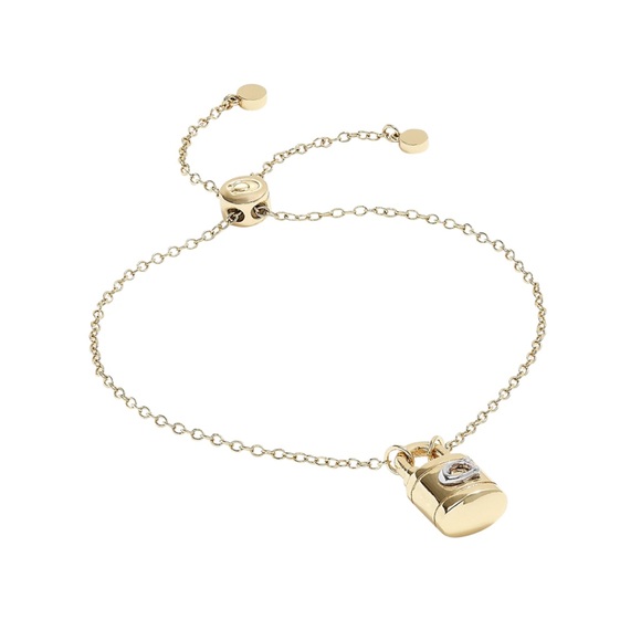 Coach Metal Lock Slider Bracelet - Picture 1 of 1